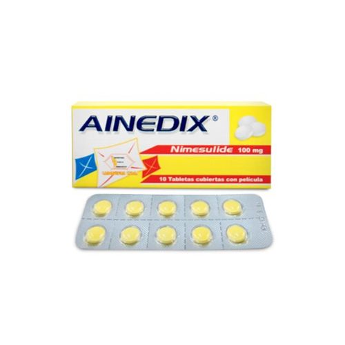 Ainedix Ac 100 Mg Caja X 10 Tabletas Labquifar