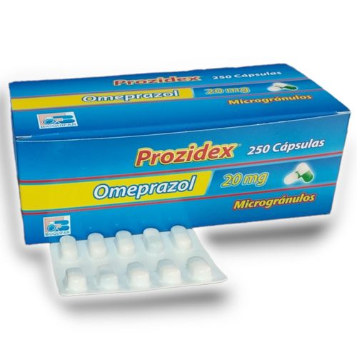 Prozidex 20 Mg Caja X 250 Cápsulas Bioquifar