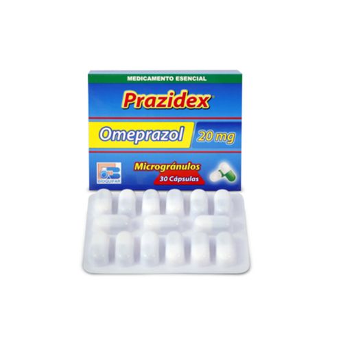 Prozidex 20 Mg Caja X 30 Cápsulas Bioquifar