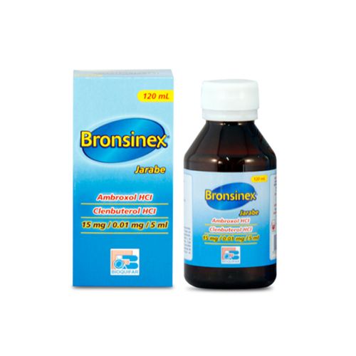 Bronsinex 300 Mg/0.2 Mg Jarabe X 120Ml