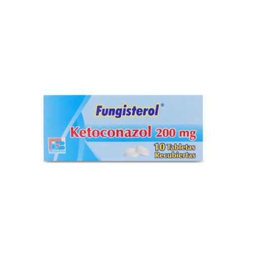Fungisterol 200 Mg Caja X 10 Tabletas Bioquifar