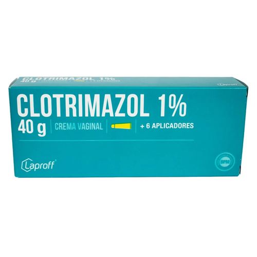 Clotrimazol 1% Crema Vaginal Tubo X 40 Gr Laproff