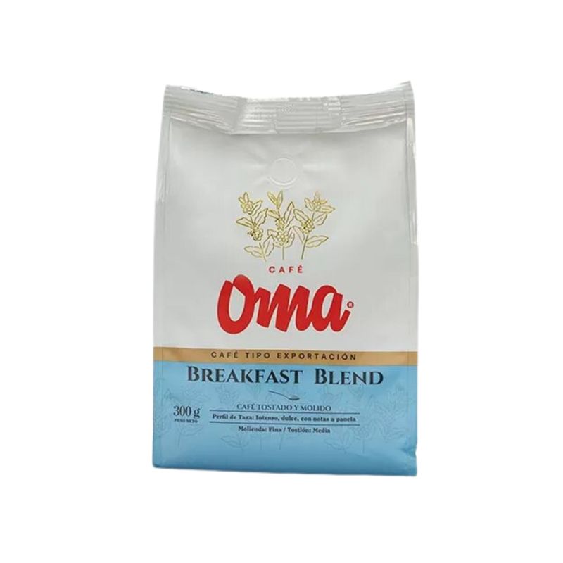 Café Oma Breakfast Blend Bolsa X 300 G Oma