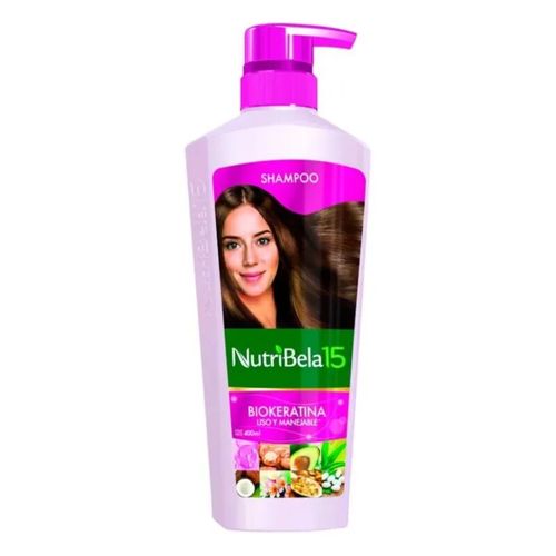 Champu Nutribela Biokeratina Frasco X 400 Ml Quala
