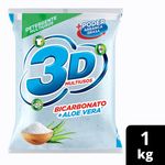 Detergente 3D Polvo Bicarbon Eucal Limón X 1 Kg