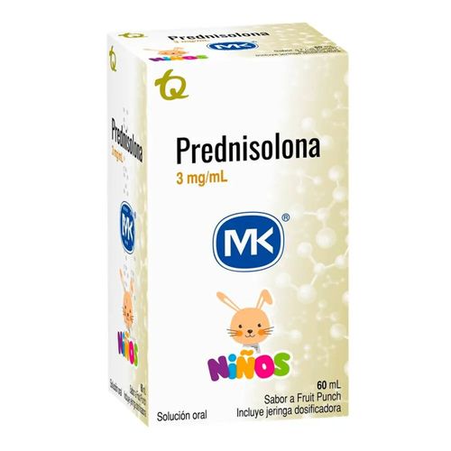 Prednisolona 3 Mg/1 Ml Frasco X 60 Ml Tq