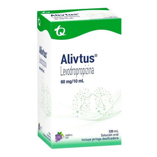 Alivtus 60 Mg/10 Ml Frasco X 120 Ml Tq