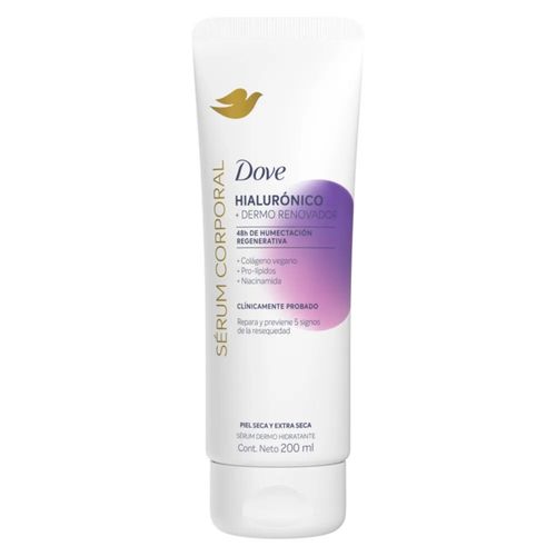 Sérum Dove Corporal Hialurónico Frasco X 200 Ml Unilever