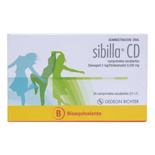Sibilla Cd 2 Mg/0.03 Mg Caja X 28 Tabletas Gedeon