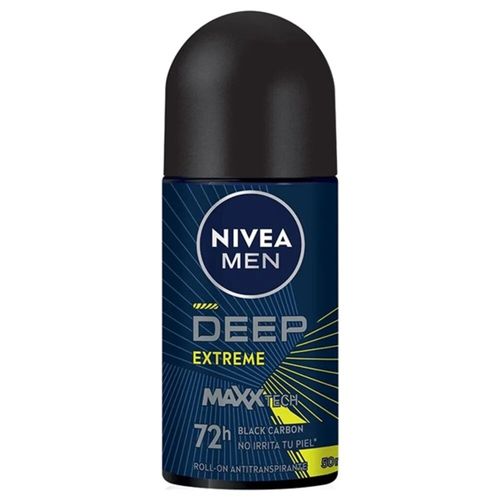 Desodorante Nivea Deep Sport Rollon X 50 Ml Bdf