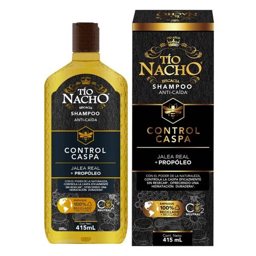 Shampoo Tío Nacho Control Caspa Própolis 415Ml