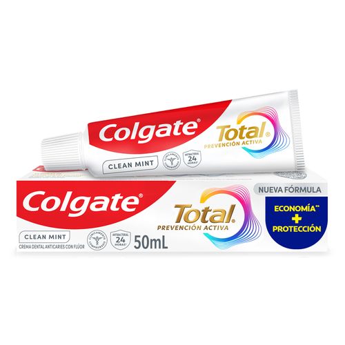 Crema Dental Colgate Total 12 Horas Tubo X 50 Ml