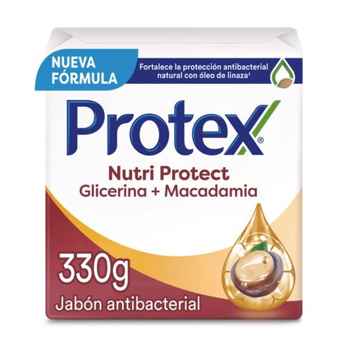 Jabón Protex Macadamia Nutri Protect Barra X 110 Gr 3 Unidades Colgate