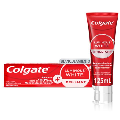 Crema Dental Colgate Luminous White Tubo X 125 Ml