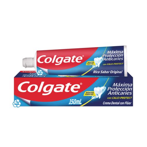 Crema Dental Colgate Máxima Protección Anticaries Tubo X 150Ml