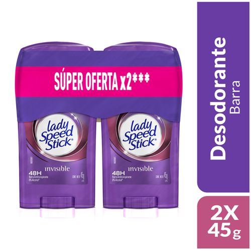 Desodorante Lady Invisible Floral 45 Gr 2 Und Colgate