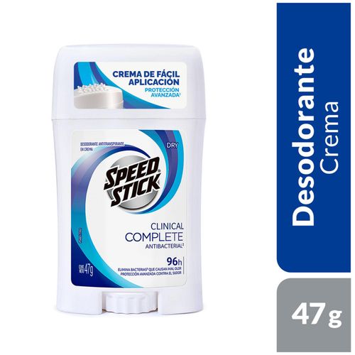 Desodorante Mennen Speed Stick Clinical Dry Barra X 47 Gr Colgate