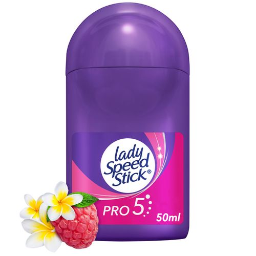 Desodorante Lady Speed Stick Roll On Pro 5 En 1 Frasco X 50 Ml Colgate