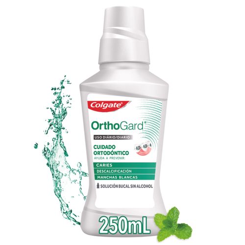 Enjuague Bucal Orthogard Frasco X 250 Ml Colgate