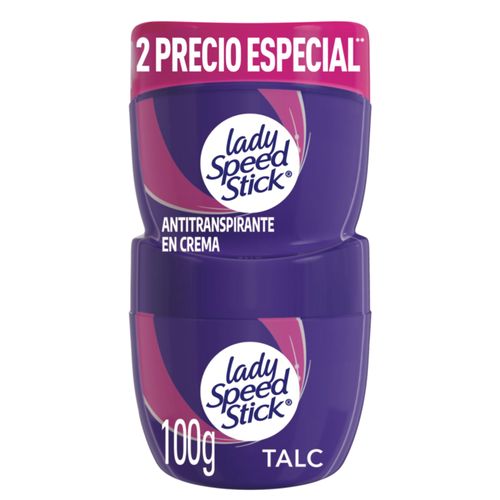Desodorante Lady Speed Crema 2 Pote X s 100 Gr Precio Especial Colgate