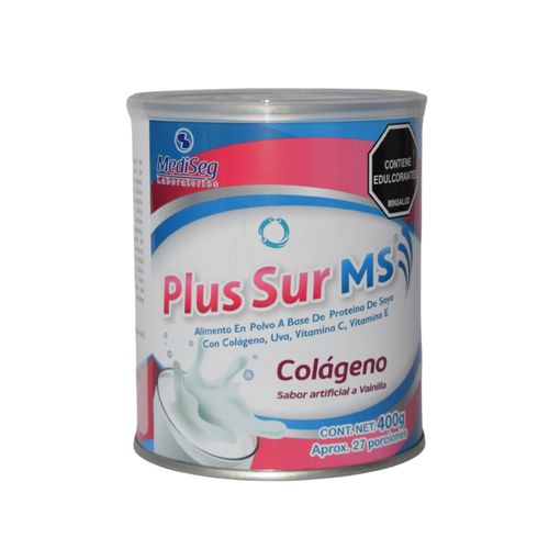 Plussure Colageno Lata X 400 Gr Plus Sur Ms