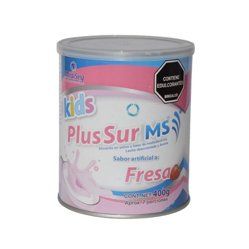 Plussure Fresa Niños Lata X 400 Gr