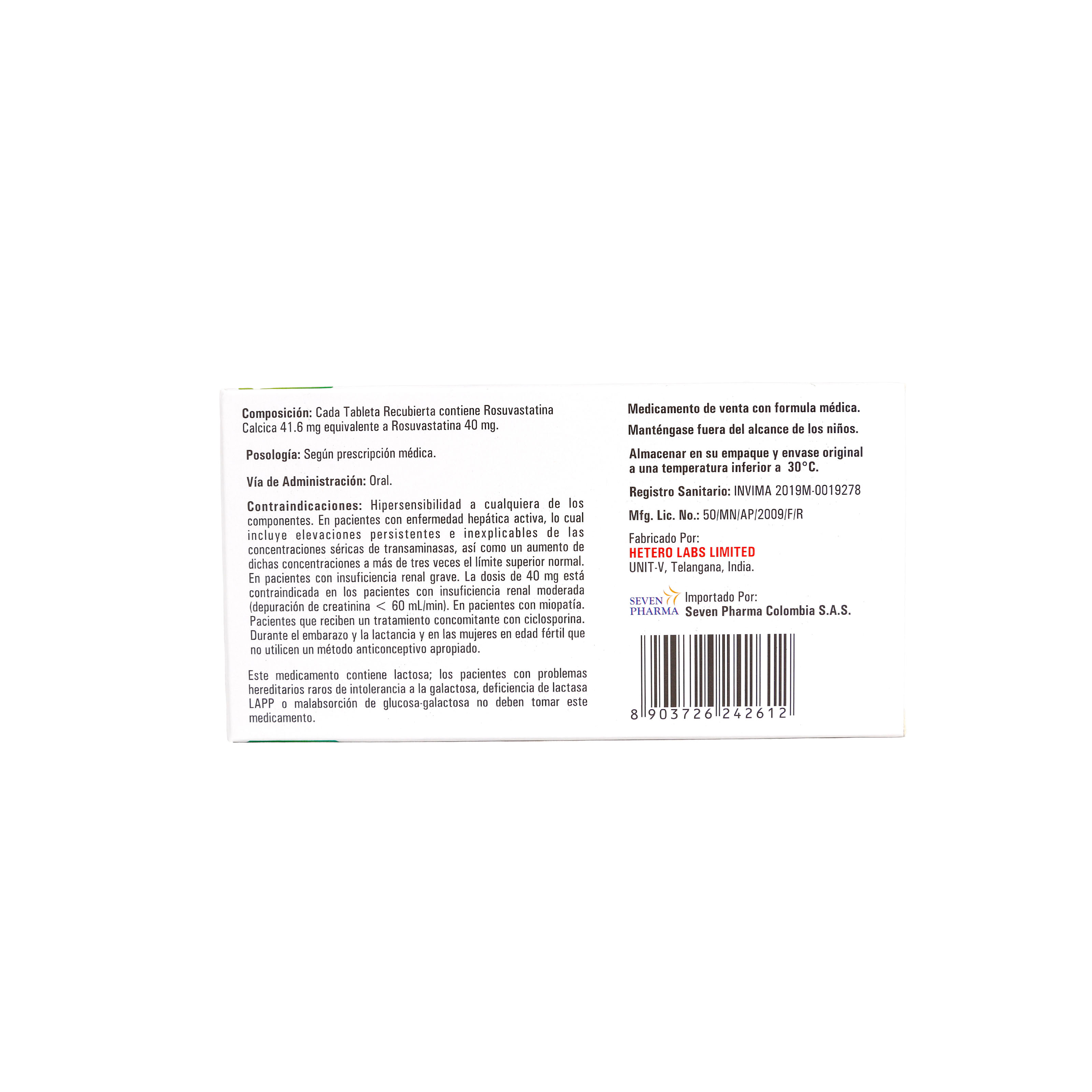 Rotavin 40mg Tableta Recubierta Caja 30tab | Axalotiene
