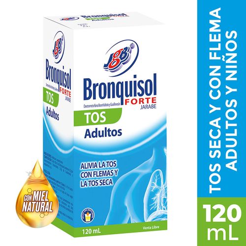 Bronquisol Tos Seca Jarabe Frasco X 120 Ml Jgb