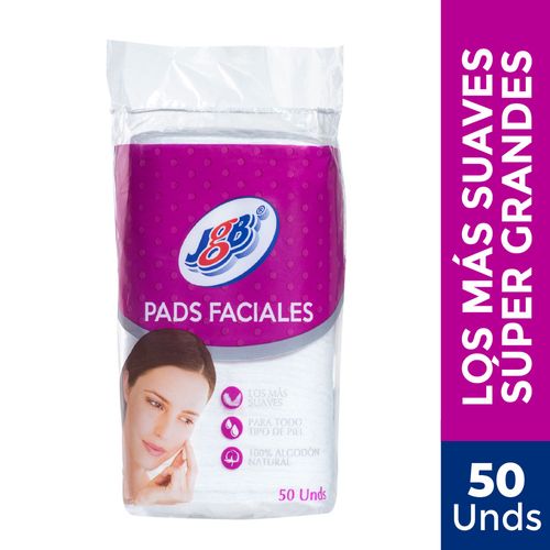 Pomos Pads Faciales Jgb Paquete X 50 Unidades Jgb