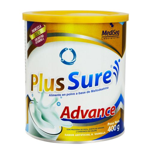 Plussure Advance Tarro X 400 Gr Plus Sur Ms