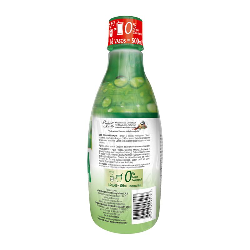 Clorofila Bebida Funcional 360 Ml Freshly
