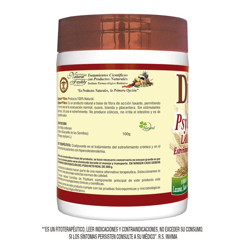 Digestar Psyllium Fibra 300 Gr Freshly