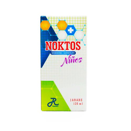 Noktos Niños Jarabe Frasco X 120 Ml Ruecam