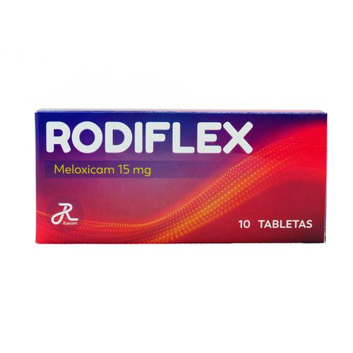 Rodiflex 15 Mg Caja X 10 Tabletas Ruecam