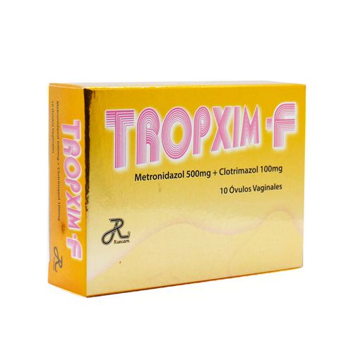 Tropxim-F Caja X 10 Ovulos Ruecam