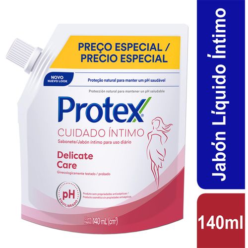 Jabón Íntimo Protex Care Doypack 140 Ml Colgate