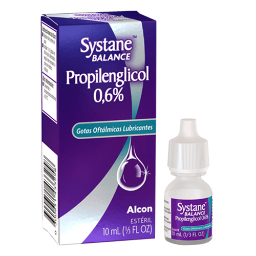 Systane Balance 0.6 % Solución Oftálmica Propilenglicol 6 Mg/ Ml Frasco X 10 Ml Alcon