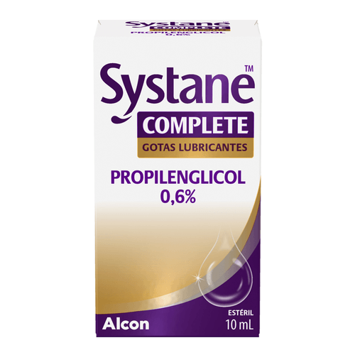 Systane Complete Gotas Lubricantes Frasco X 10 Ml Solución Alcon