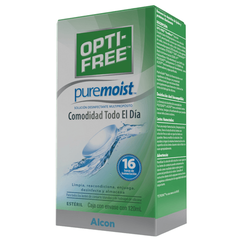 Optifree Puremoist Frasco X 120 Ml Alcon
