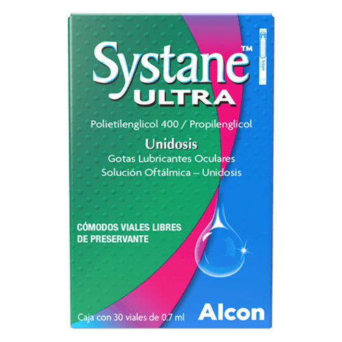 Systane Ultra Polietilenglicol 0.7 Frasco X 30 Viales Alcon