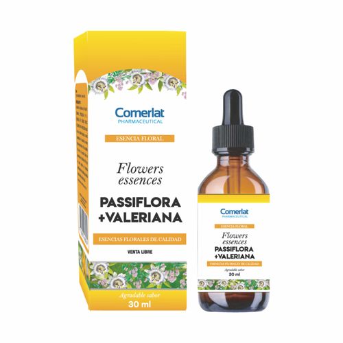 Esencia Passiflora + Valeriana Frasco X 30 Ml Comerlat