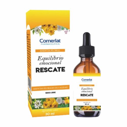 Esencia Floral Rescate Frasco X 30 Ml Solución Comerlat