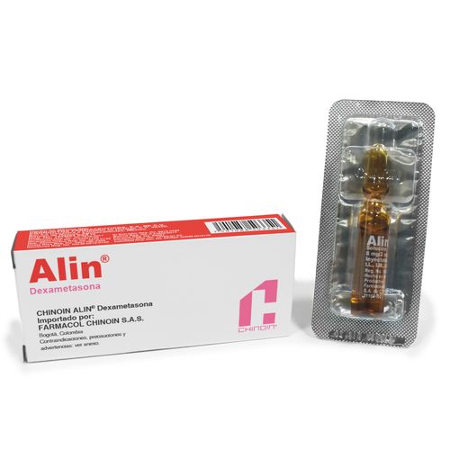Chinoin Alin Solución Inyectable 8Mg/2Ml Caja X 1 Ampolla Farmacol