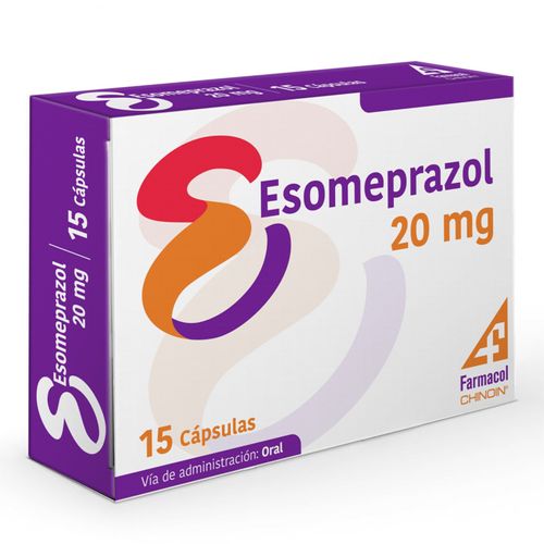 Esomeprazol 20 Mg Caja X 15 Cápsulas Farmac