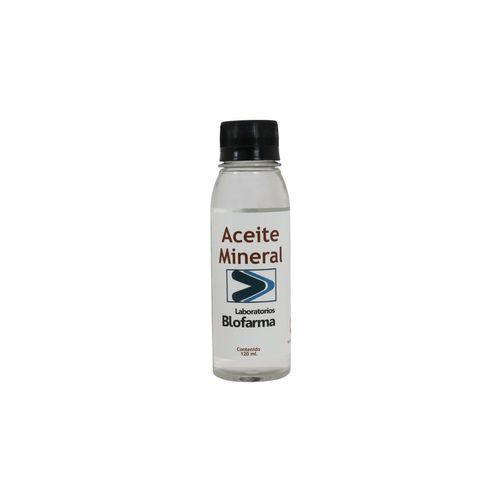 Aceite Mineral Natural Frasco X 120 Ml Blofarma