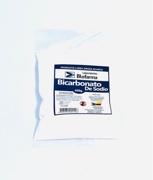 Bicarbonato Sodio Bolsa X 400 Gr Blofarma