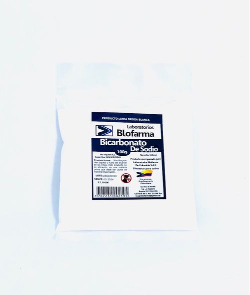 Bicarbonato Sodio Bolsa X 100 Gr Blofarma