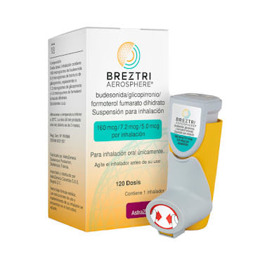 Breztri Aerosphere Inhalador 120 Dosis | Axalotiene