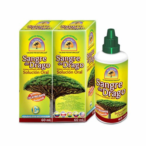 Sangre De Drago Frasco X 60 Ml Solución Oral El Mana
