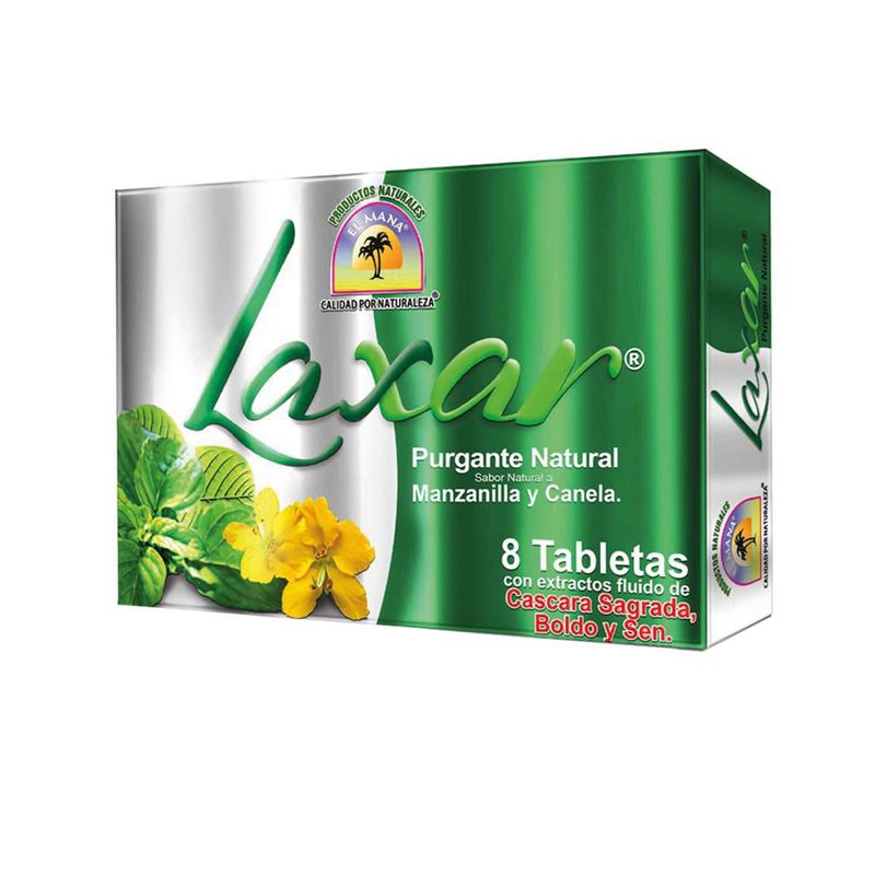 Laxar Caja X 8 Cápsulas Blanda El Mana